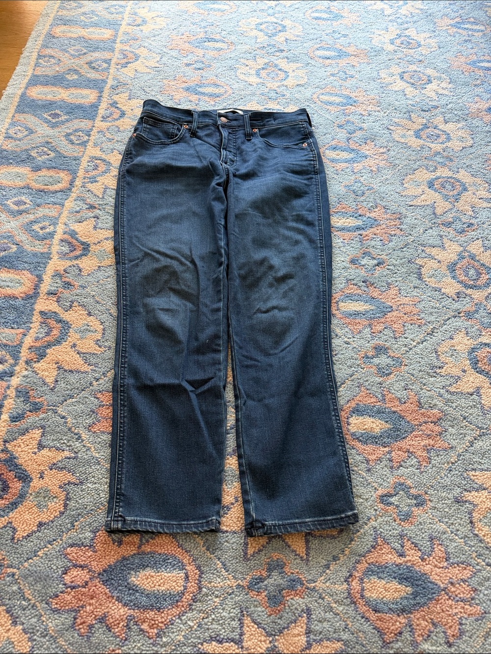 Madewell  stovepipe Dark Blue Women's Straight-Leg Jeans